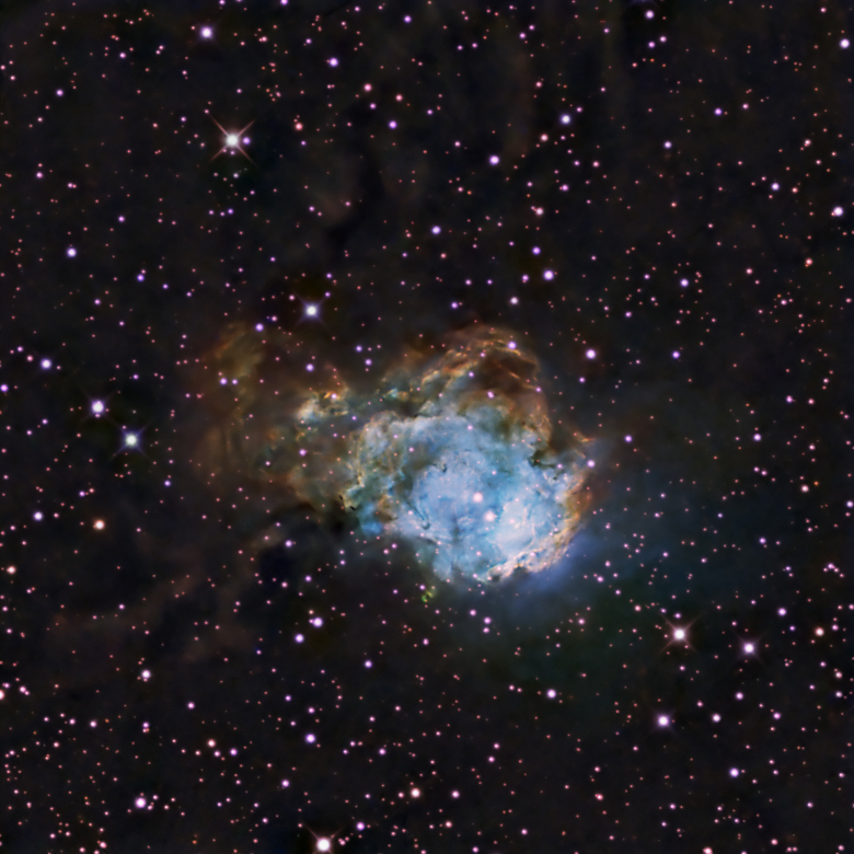 NGC7538 - Hubble Palette