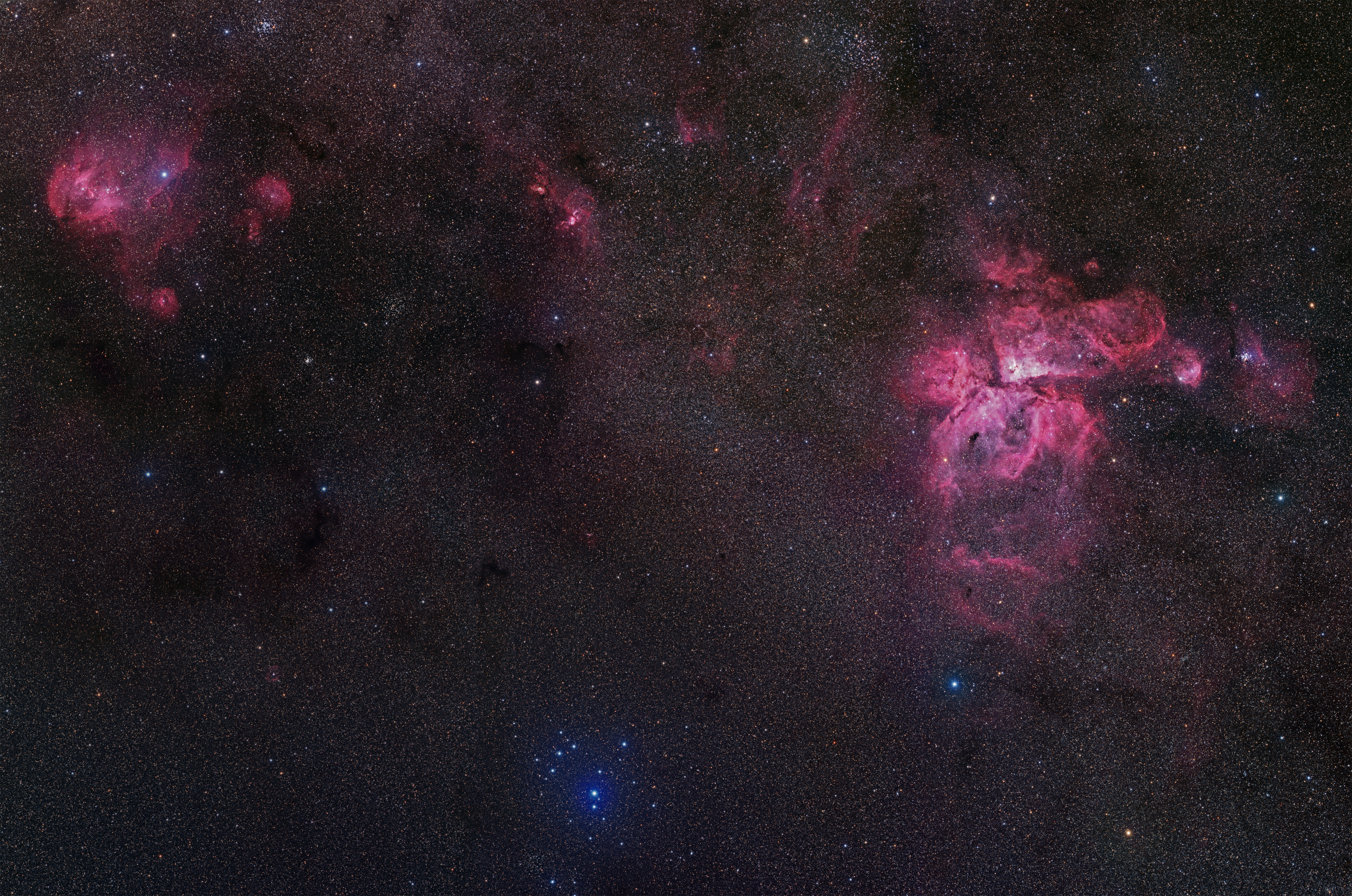 NGC3372 - Environs of the Hibiscus