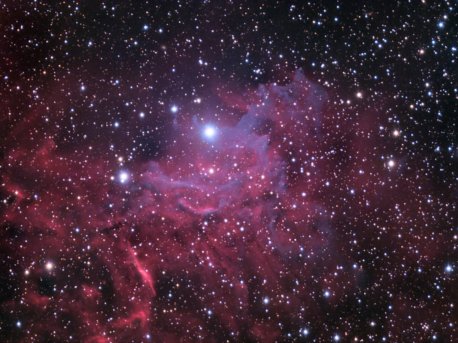 IC405 - Flaming Star Nebula