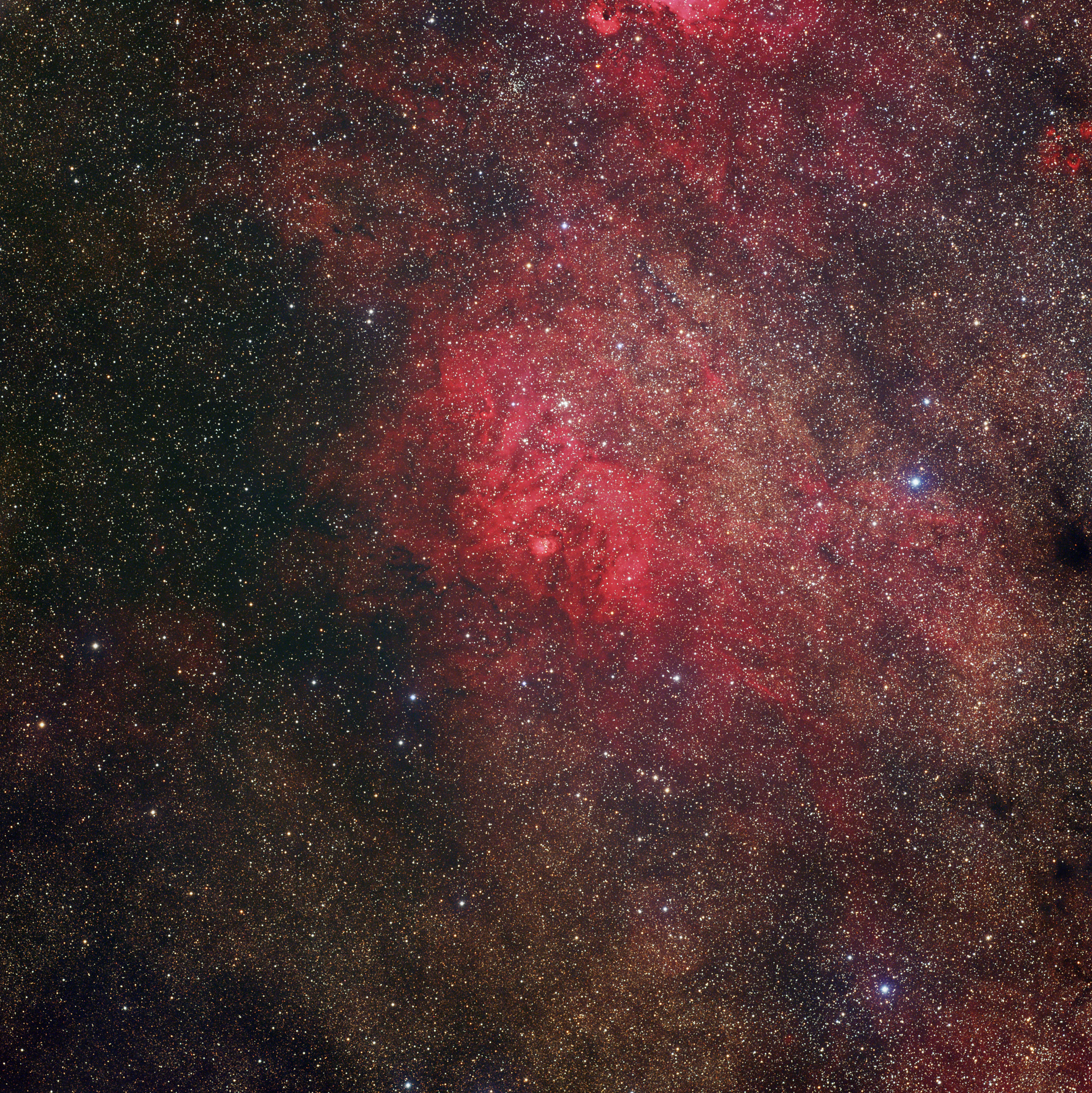 Gum 85 - Nested Egg Nebula