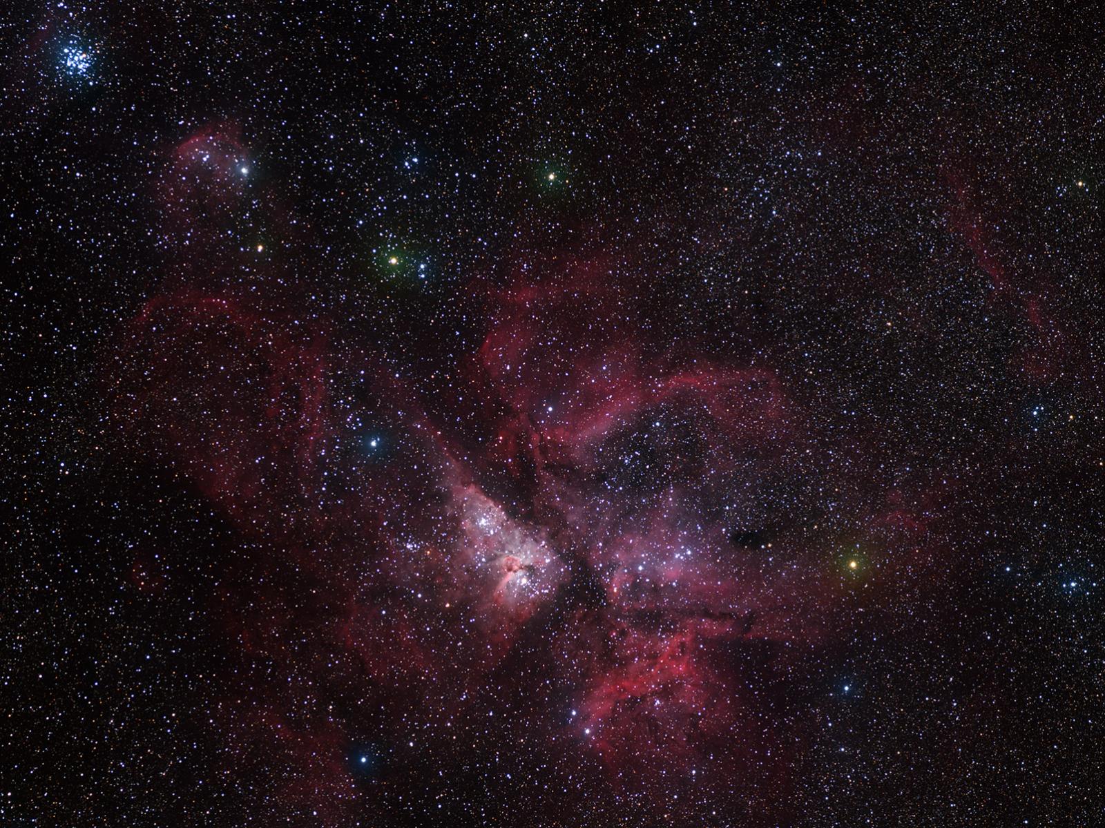 NGC3372 Eta Carina Nebula - Wide Field